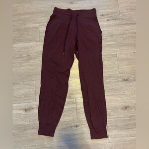 Lululemon Maroon Jogger Pants